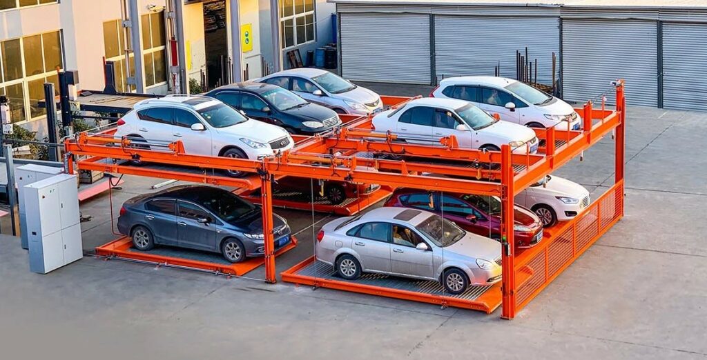 2 Level Stack Parking